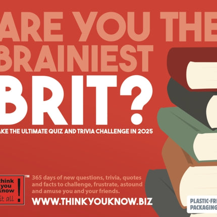 Are you the Brainiest Brit Box Calendar 2025