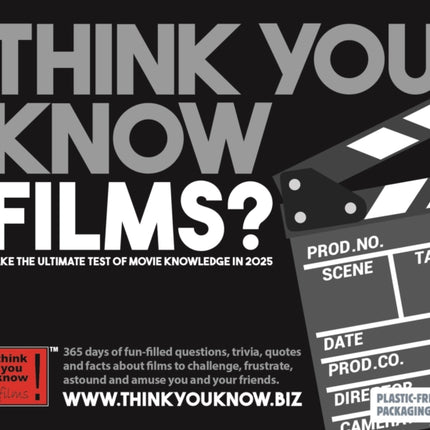 Think You Know Films Box Calendar 2025