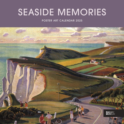 Seaside Memories National Railway Museum Wiro Wall Calendar 2025