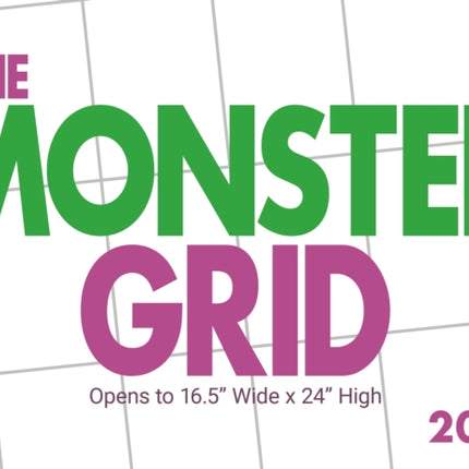 Monster Grid Deluxe Calendar 2025