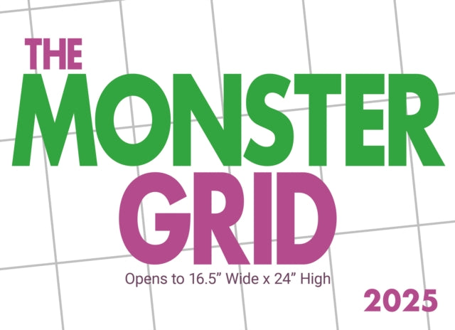 Monster Grid Deluxe Calendar 2025