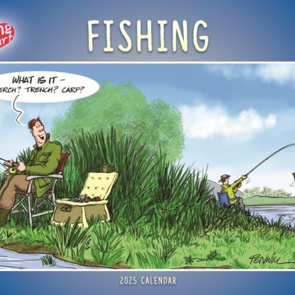 Fishing Young At Heart A4 Calendar 2025