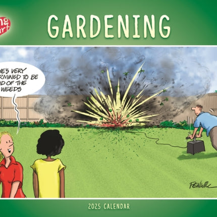 Gardening Young At Heart A4 Calendar 2025