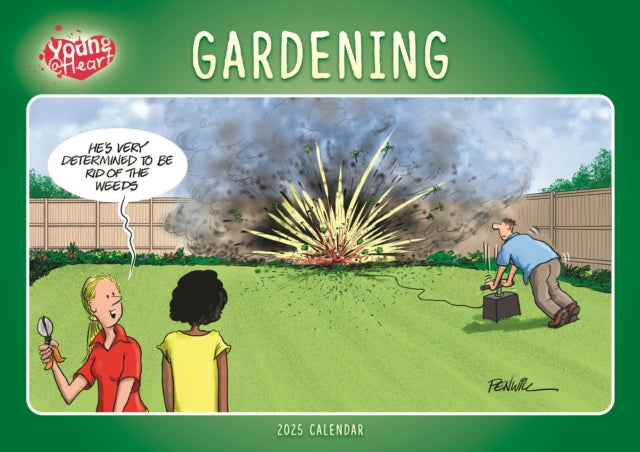 Gardening Young At Heart A4 Calendar 2025