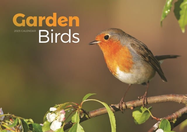 Garden Birds A4 Calendar 2025