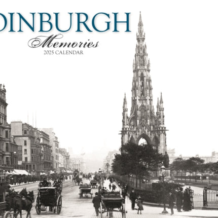 Edinburgh Memories A4 Calendar 2025