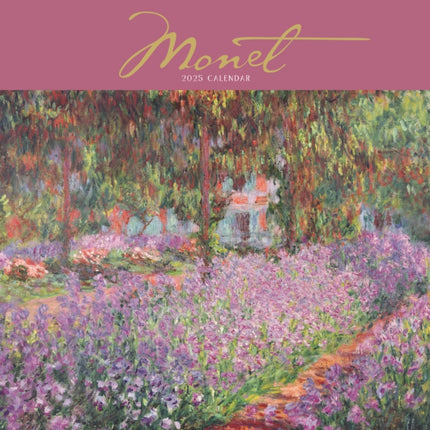 Monet Square Wall Calendar 2025