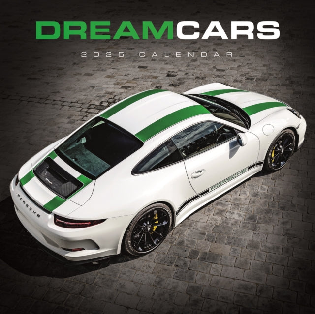 Dream Cars Wiro Wall Calendar 2025