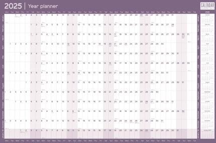 Essential Roll Planner Calendar 2025