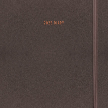 Charcoal A5 Diary 2025