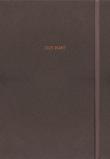 Charcoal A5 Diary 2025