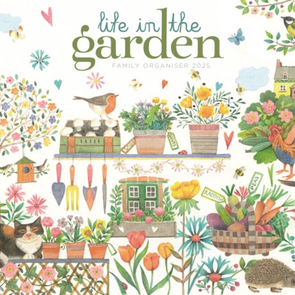 Life in the Garden Planner A4 Calendar 2025