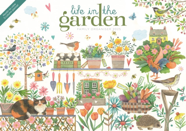 Life in the Garden Planner A4 Calendar 2025