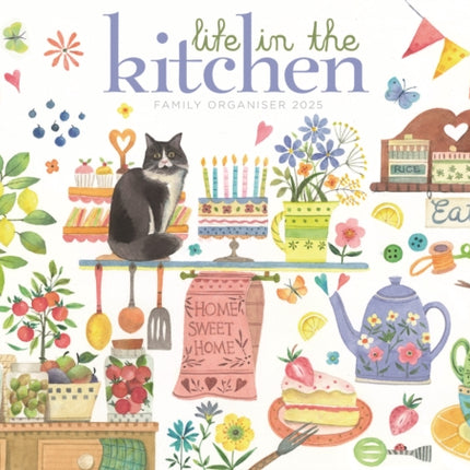 Life in the Kitchen Planner A4 Calendar 2025