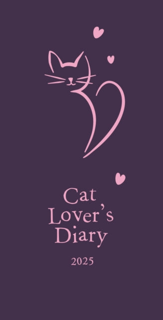 Cat Lover Deluxe Slim Diary 2025