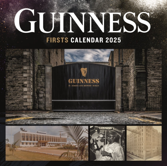 Guinness Firsts Square Wall  Calendar 2025