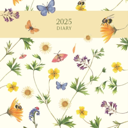 Floral A5 Diary 2025