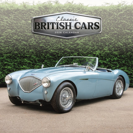 2026 Classic British Cars Wall Calendar