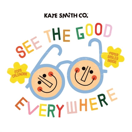 Kate Smith Square Wall Calendar 2026