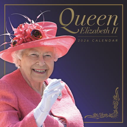 2026 Queen Elizabeth II Wall Calendar