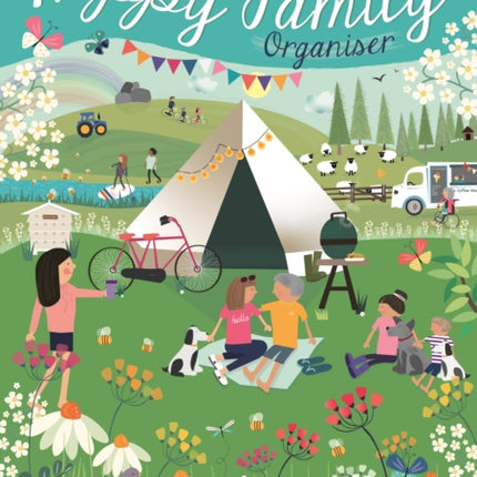 Happy Family Planner A3 Calendar 2026