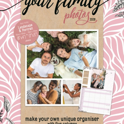 Your Family Photos Planner A3 Calendar 2