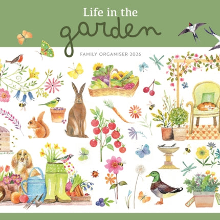 Life In The Garden Planner A4 Calendar 2