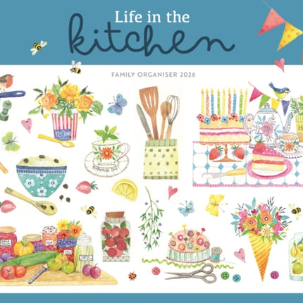 Life In The Kitchen Planner A4 Calendar