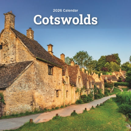 Cotswolds A5 Calendar 2026