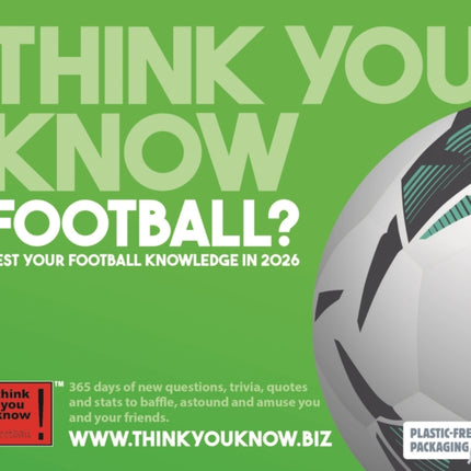 Think You Know Football Box Calendar 202