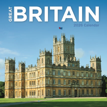 Britain Square Mini Calendar 2026