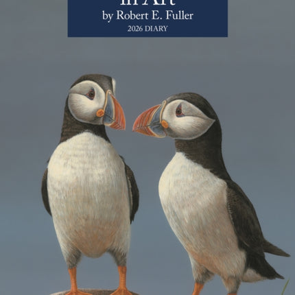 British Wildlife in Art by Robert Fuller Deluxe Diary A5 2026