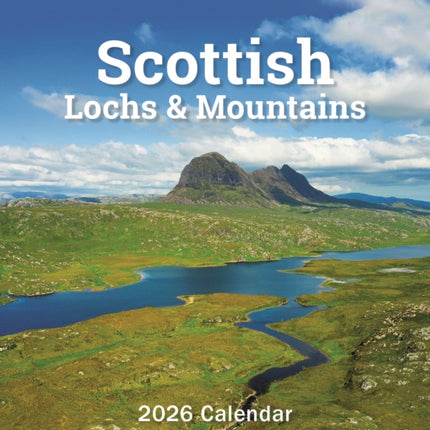 Scottish Lochs Mountains Mini Easel Desk