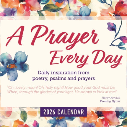Prayer For Every Day Box Calendar 2026