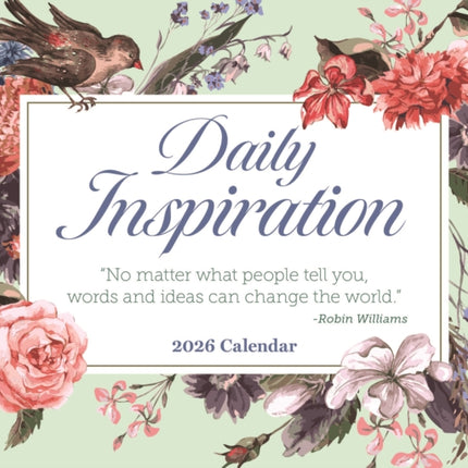 2026 Daily Inspiration Box Calendar