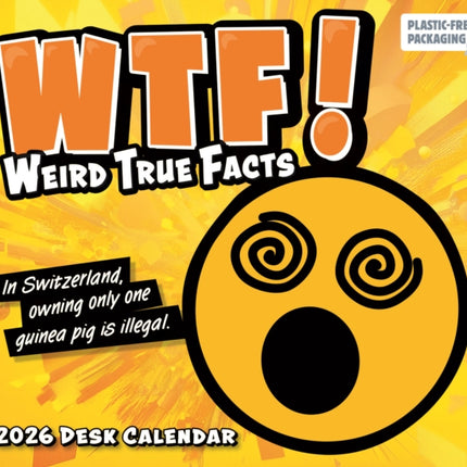 Wtf Weird True Facts Box Calendar 2026