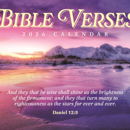 Bible Verses Box Calendar 2026