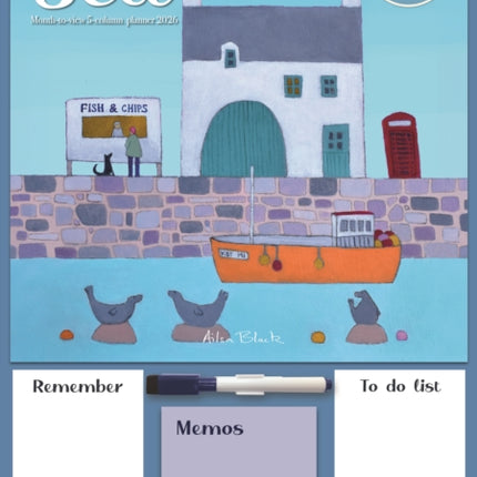 By The Sea Family Organiser Planner A3 C