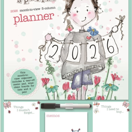 2026 Tracey Russell Deluxe Wall Planner
