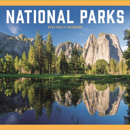 National Parks Box Calendar 2026