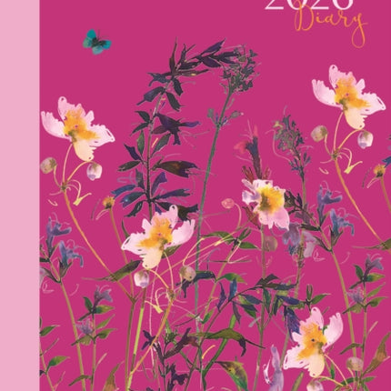 Watercolour A6 Diary 2026