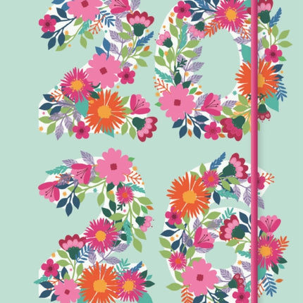 Floral Numbers Pocket Diary 2026