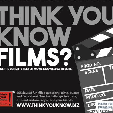 Think You Know Films Box Calendar 2026