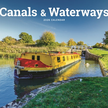 Canals Waterways A4 Calendar 2026