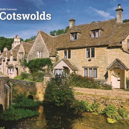 Cotswolds A4 Calendar 2026