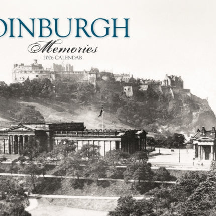 Edinburgh Memories A4 Calendar 2026