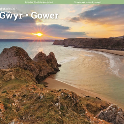 Gower A4 Calendar 2026