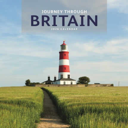 Journey Through Britain A4 Calendar 2026