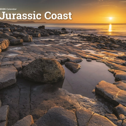 Jurassic Coast A4 Calendar 2026