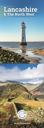 Lancashire The North West Slim Calendar